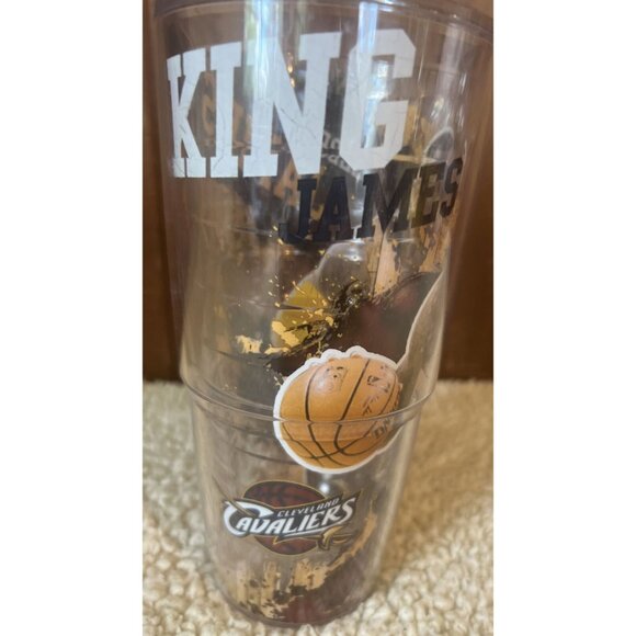 LeBron James Cleveland Cavaliers Cavs  NBA 2017 Tervis Tumbler 24oz Made in USA - Picture 2 of 5